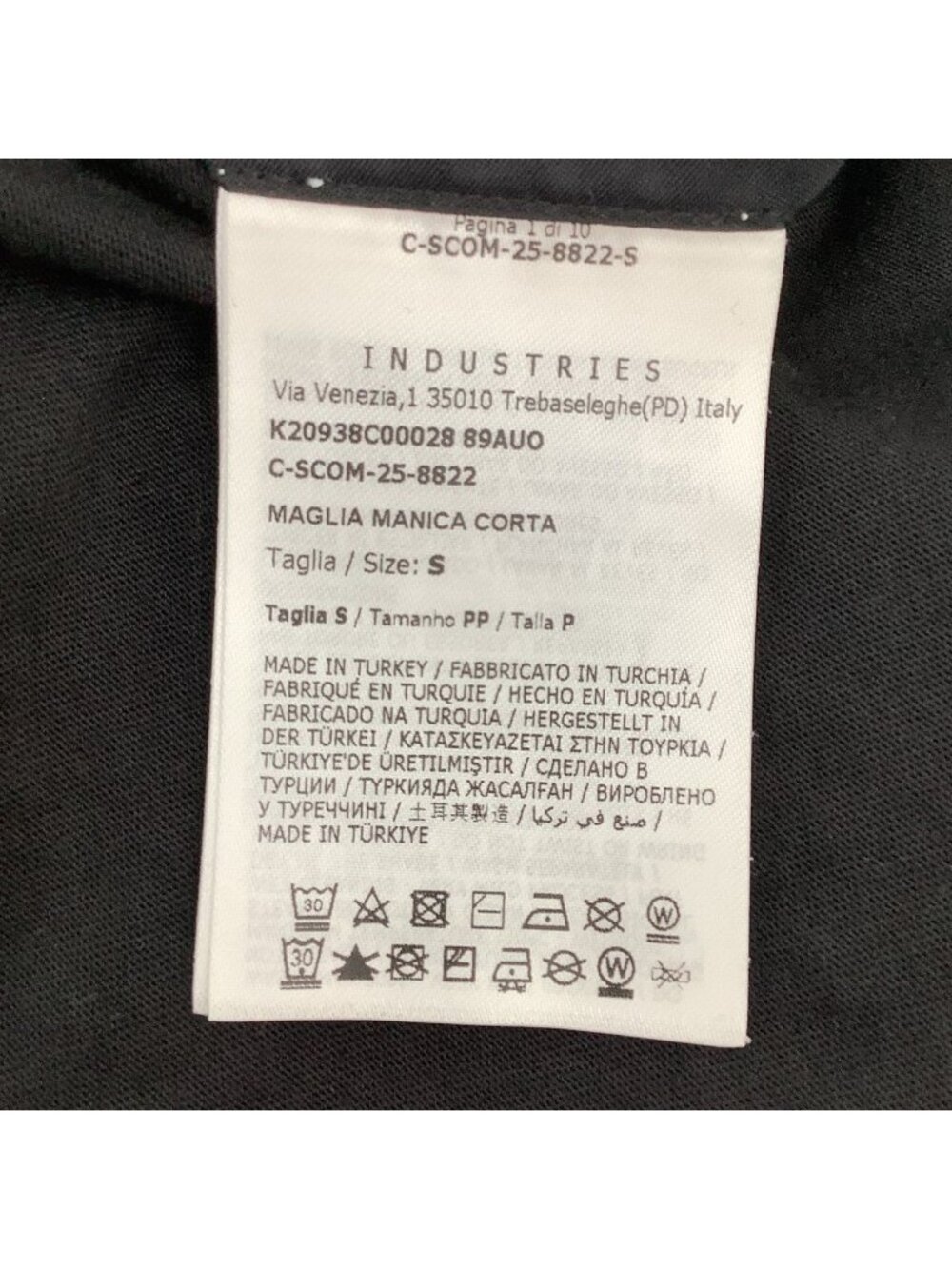 Moncler T-Shirt Black S - Picture 5 of 5